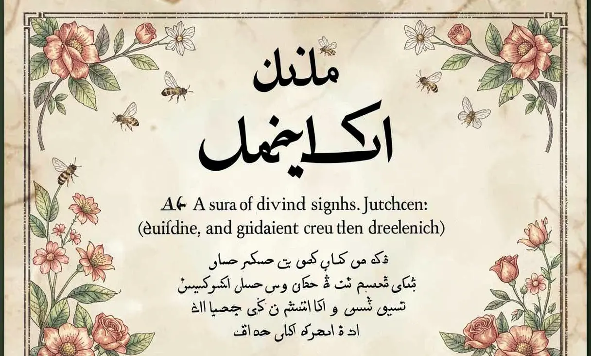 Surah 16: An-Nahl (The Bee)