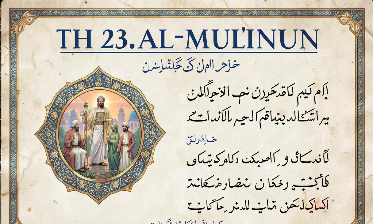 Surah 23: Al-Mu'minun (The Believers)