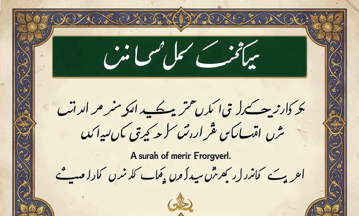 Surah 40: Ghafir (The Forgiver)