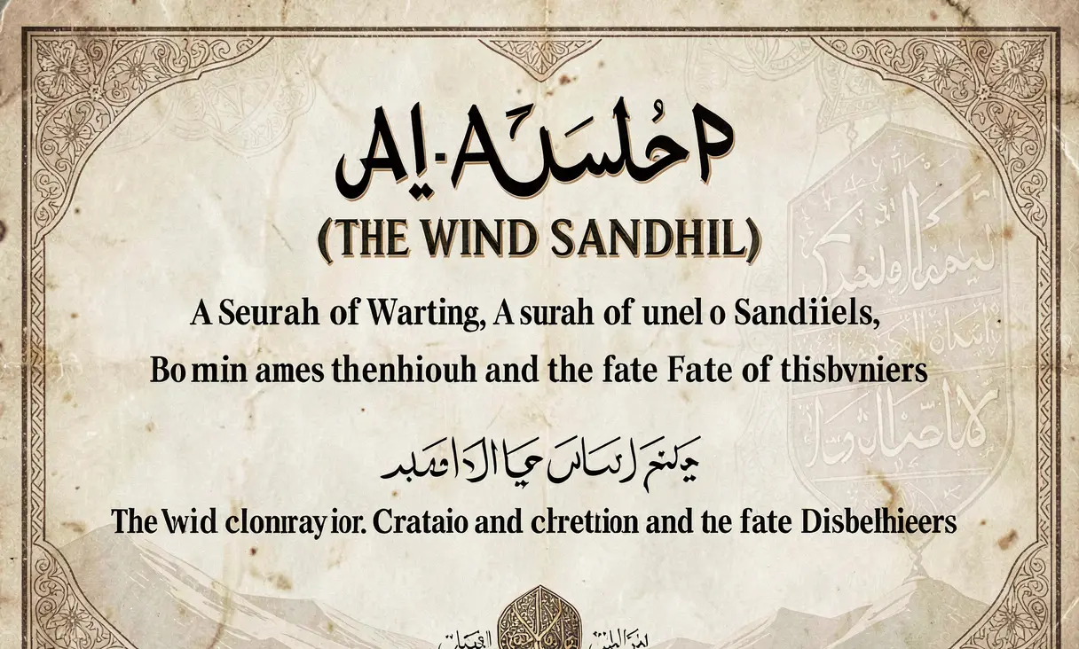 Surah 46: Al-Ahqaf (The Wind-Curved Sandhills)