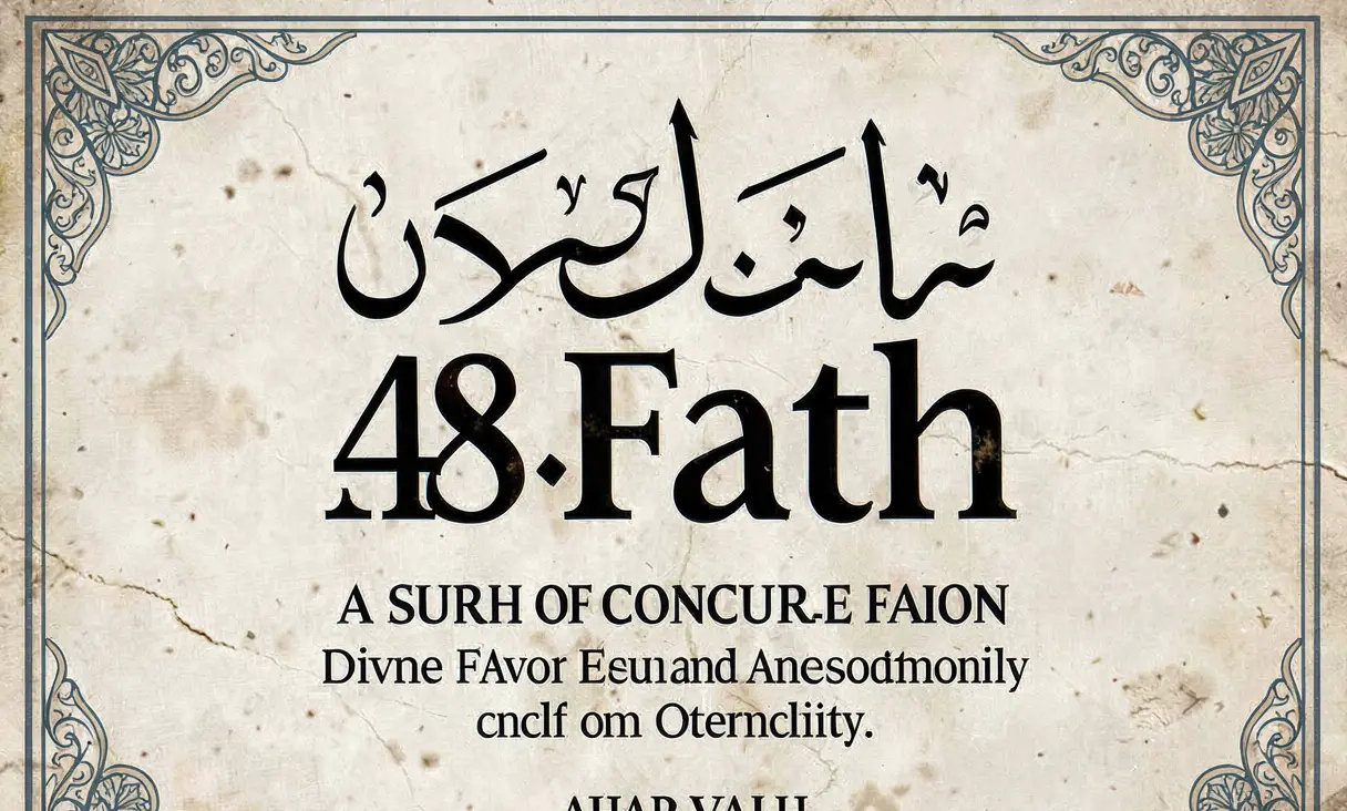 Surah 48: Al-Fath (The Victory)