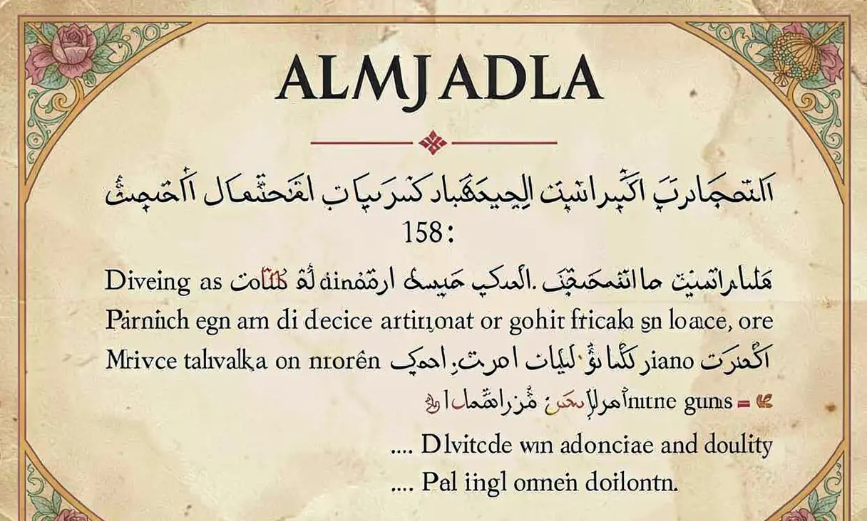 Surah 58: Al-Mujadila (The Pleading Woman)
