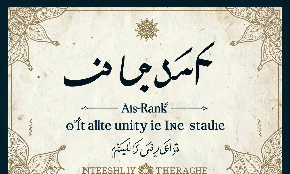 Surah 61: As-Saf (The Ranks)