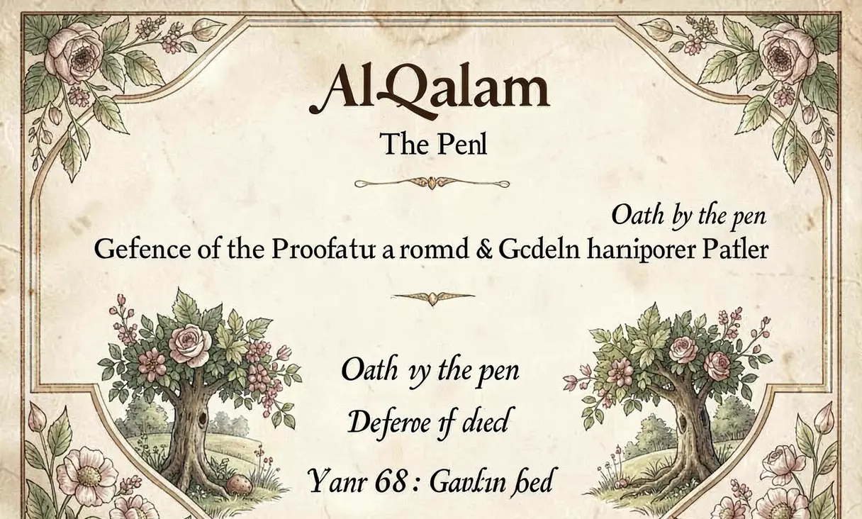 Surah 68: Al-Qalam (The Pen)