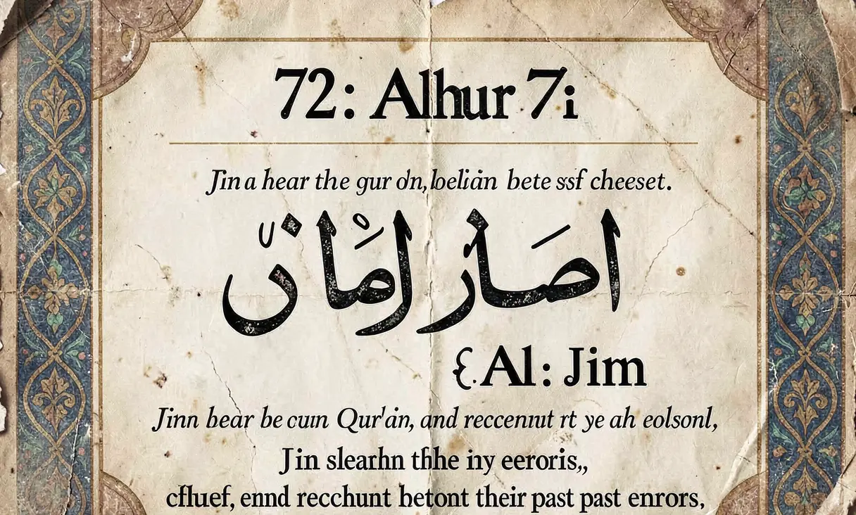 Surah 72: Al-Jinn (The Jinn)