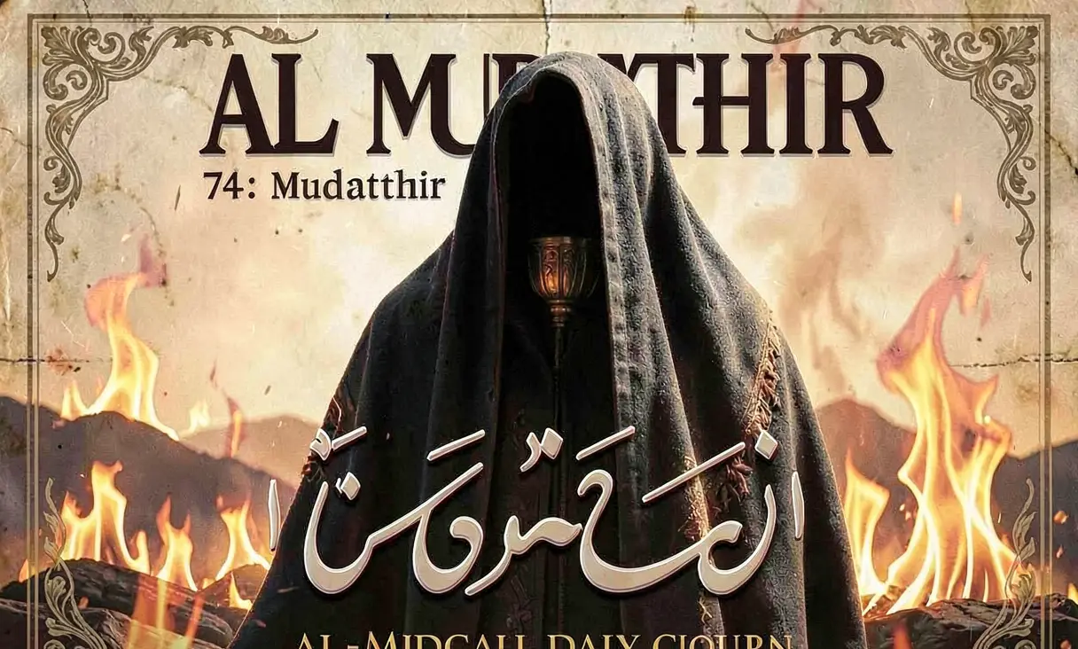 Surah 74: Al-Muddaththir (The Cloaked One)