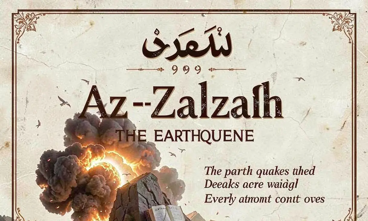 Surah 99: Az-Zalzalah (The Earthquake)